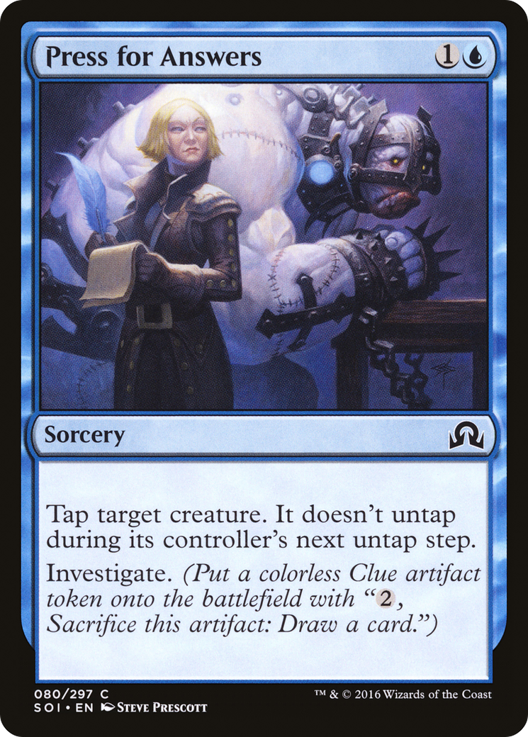 Press for Answers - Foil