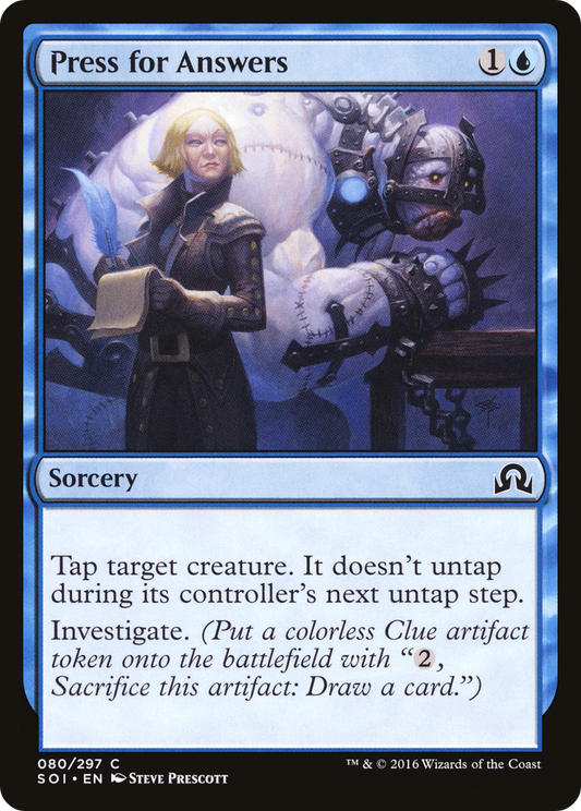 Press for Answers - Foil
