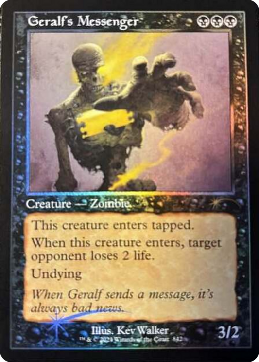Geralf's Messenger (842) (Retro Frame) - Foil