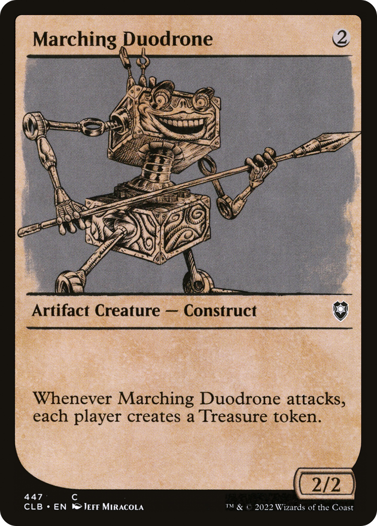 Marching Duodrone (447) (Showcase) - Foil