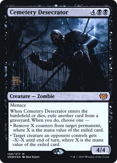 Cemetery Desecrator (100) (Prerelease) - Foil