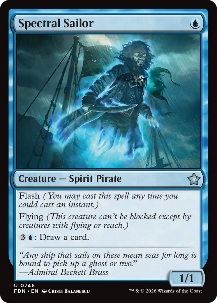 Spectral Sailor (0746) (FDN)