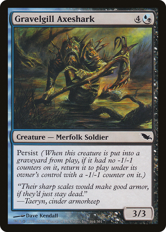 Gravelgill Axeshark - Foil