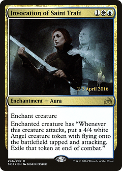 Invocation of Saint Traft (246) (Prerelease) - Foil