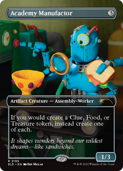 Academy Manufactor (2195) (Borderless) - Foil sld