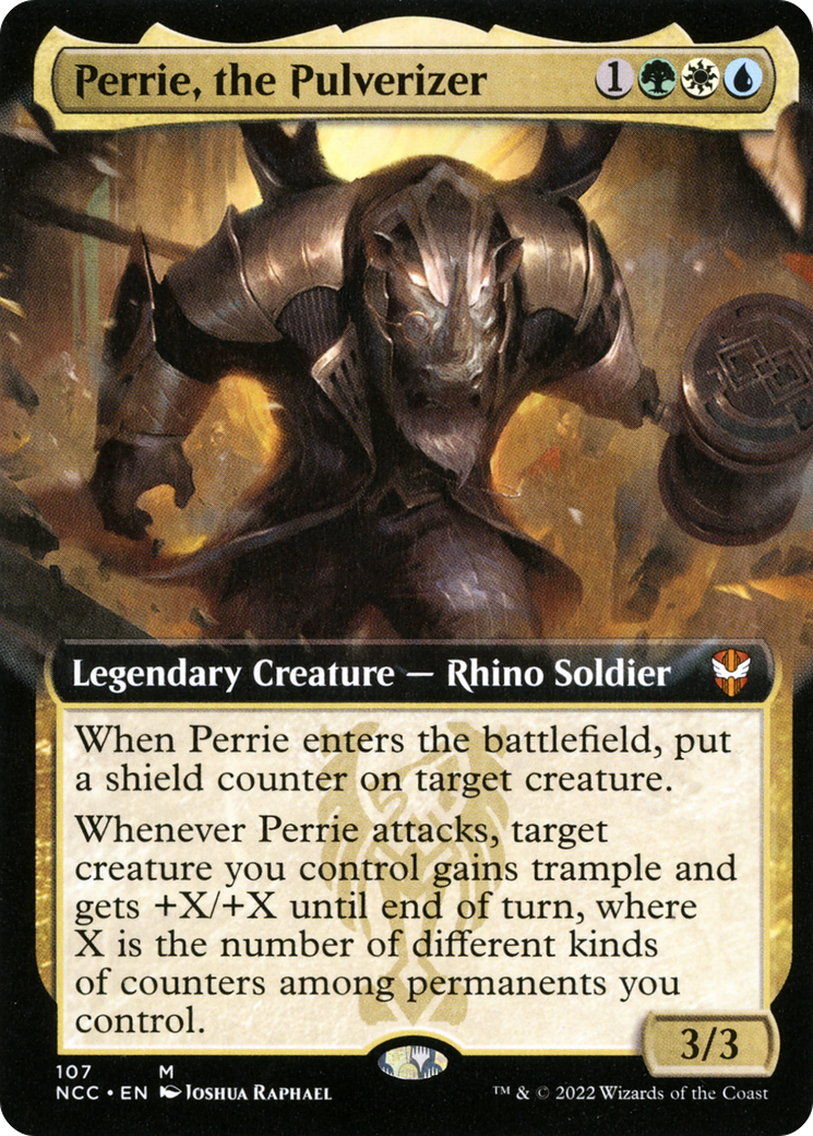Perrie, the Pulverizer (107) (Extended Art)