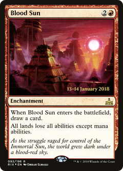 Blood Sun (092) (Prerelease) - Foil