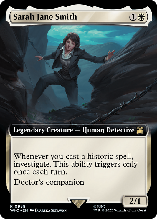 Sarah Jane Smith (0938) (Extended Art) - Surge Foil