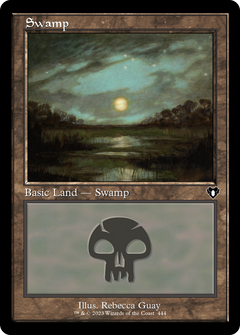 Swamp (0444) (Retro Frame) - Foil