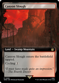 Canyon Slough (0482) (Extended Art) - Foil
