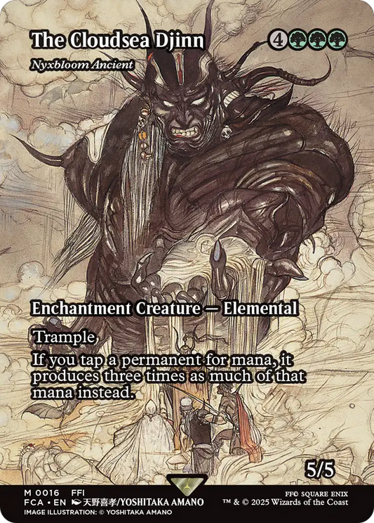 The Cloudsea Djinn [Nyxbloom Ancient] (0016) (Showcase)