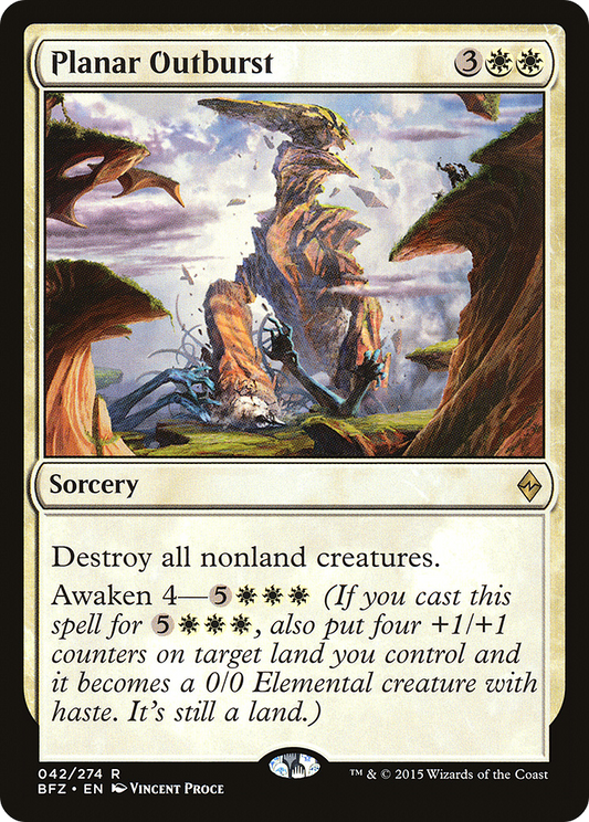 Planar Outburst - Foil