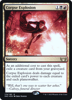 Corpse Explosion (179) (Prerelease) (PSNC) - Foil