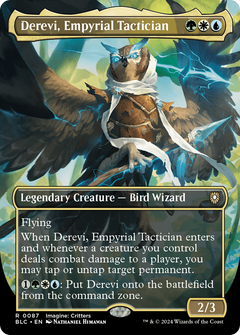 Derevi, Empyrial Tactician (0087) (Borderless) (Showcase)