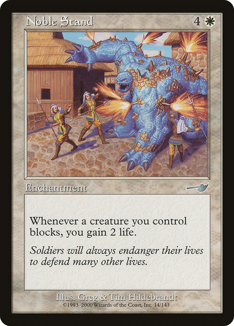 Noble Stand - Foil