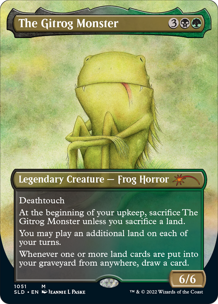 The Gitrog Monster (1051) (Borderless) - Foil