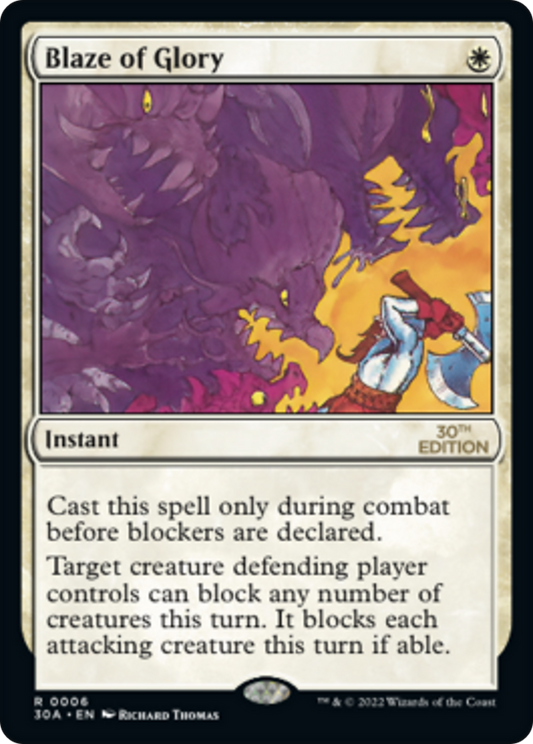 Blaze of Glory (Modern Frame)
