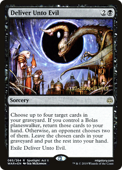 Deliver Unto Evil (085) (Prerelease) - Foil