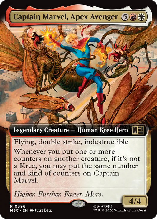 Captain Marvel, Apex Avenger (0396) (Extended Art) (MSC)