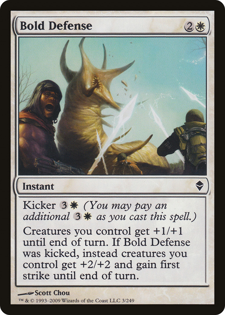 Bold Defense - Foil