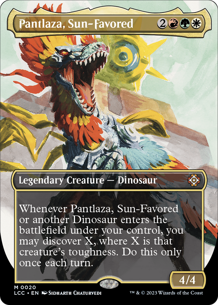 Pantlaza, Sun-Favored (0020) (Showcase) - Foil