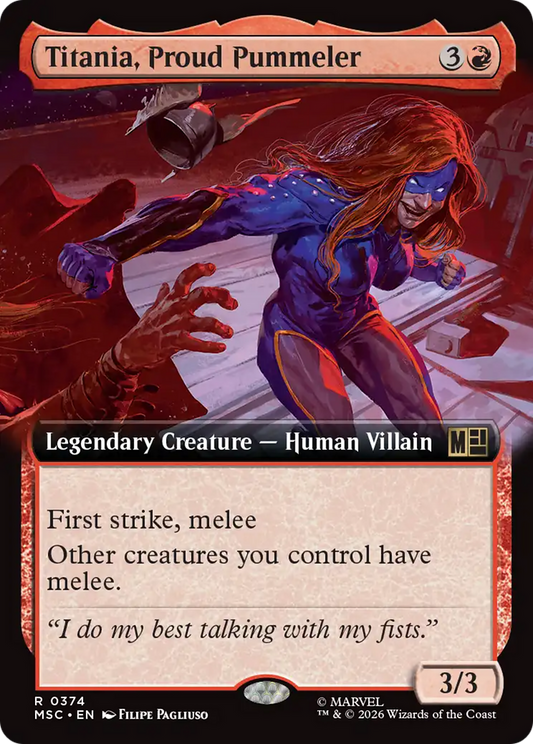 Titania, Proud Pummeler (0374) (Extended Art) (MSC)