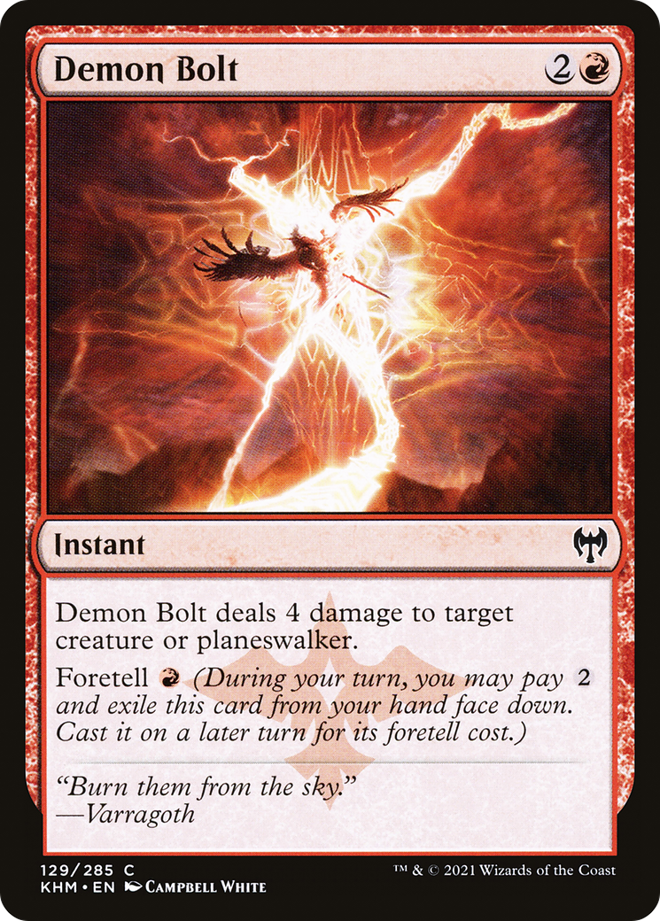 Demon Bolt - Foil