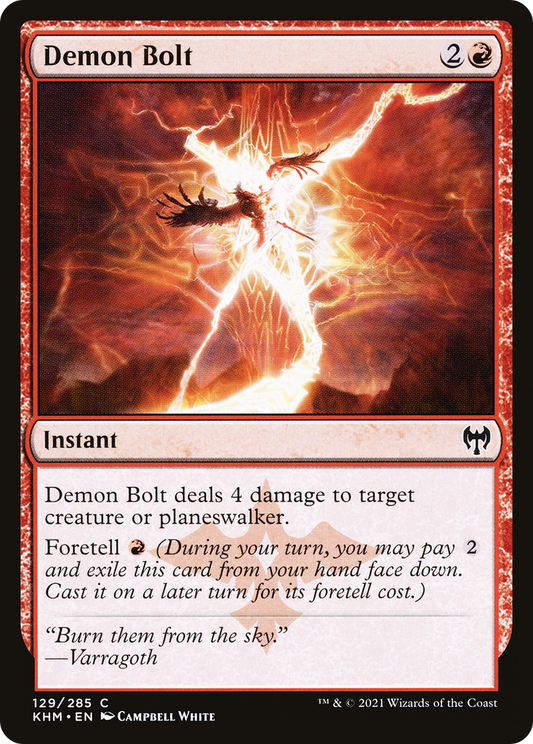 Demon Bolt - Foil