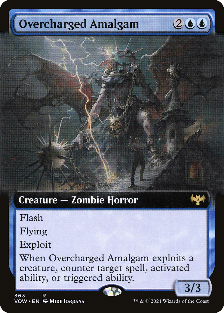 Overcharged Amalgam (363) (Extended Art) - Foil