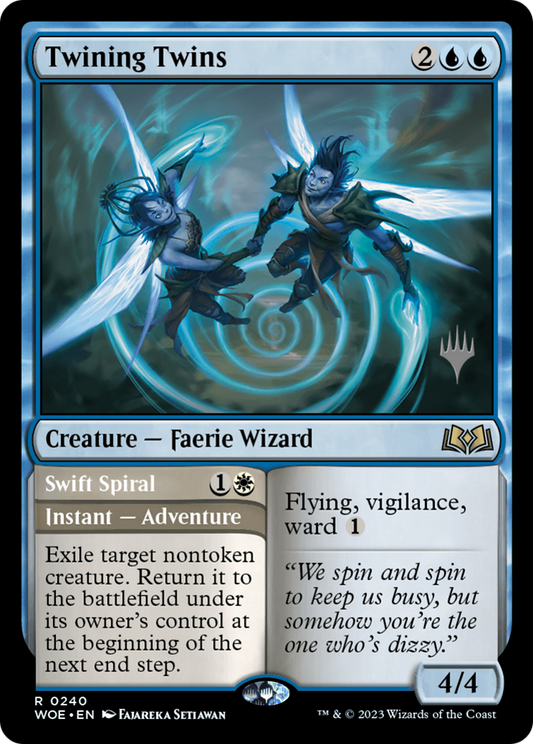 Twining Twins // Swift Spiral (0240) (Promo Pack) - Foil
