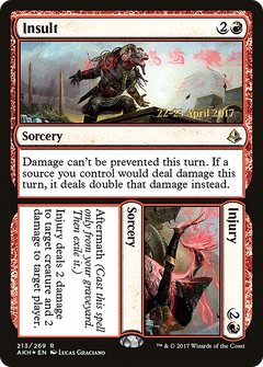 Insult // Injury (213) (Prerelease) - Foil