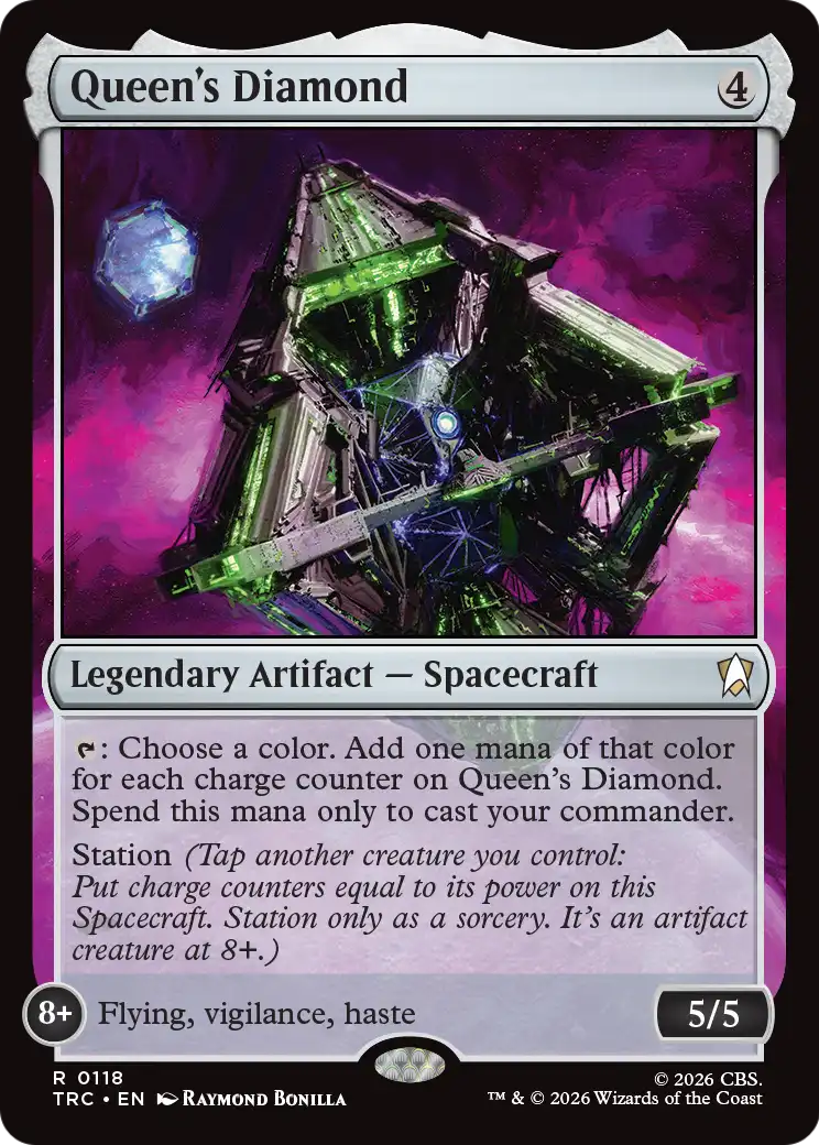 Queen's Diamond (TRC) - Surge Foil