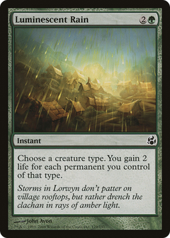 Luminescent Rain - Foil