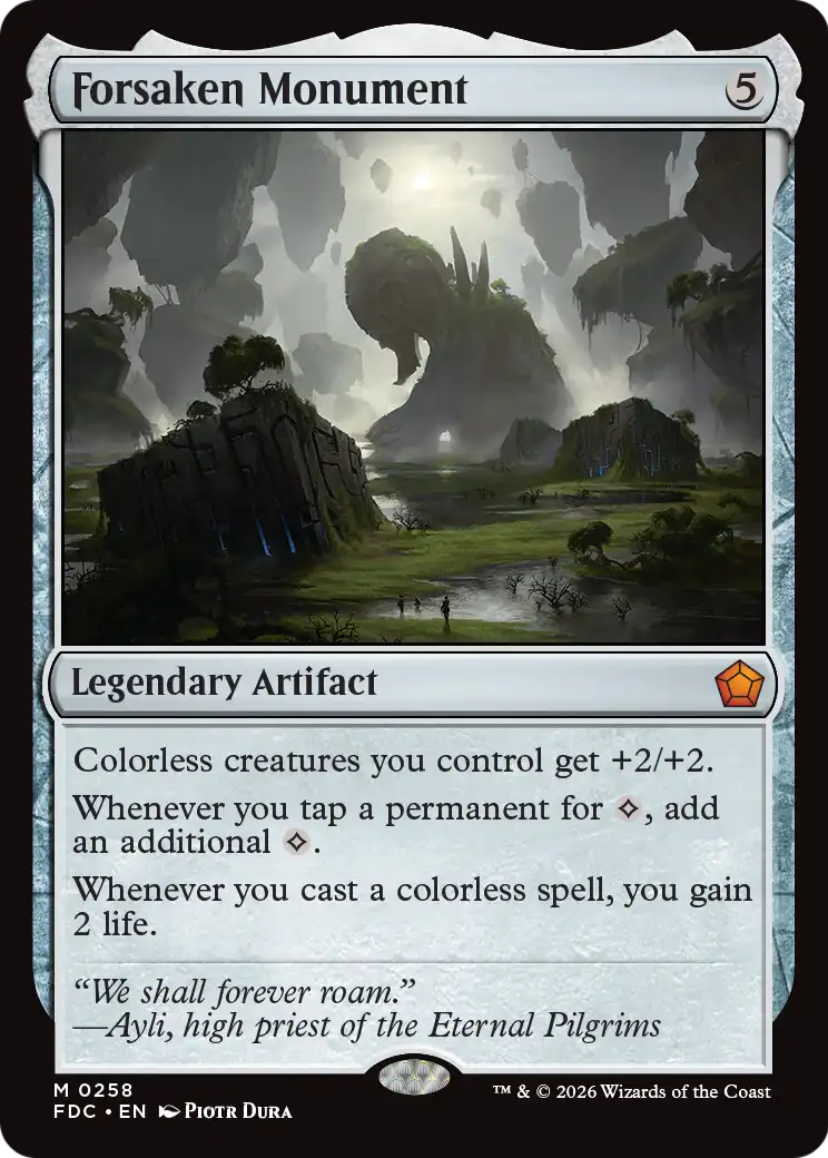 Forsaken Monument (FDC)