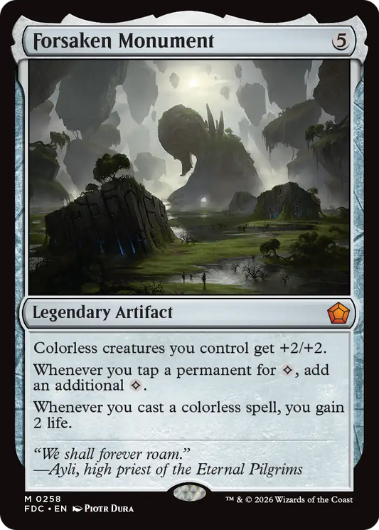 Forsaken Monument (FDC)
