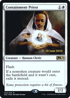 Containment Priest (013) (Prerelease) - Foil