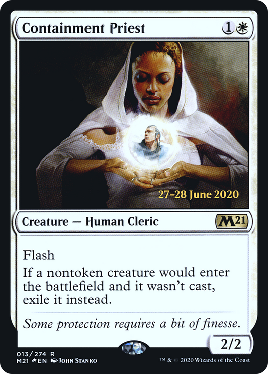 Containment Priest (013) (Prerelease) - Foil