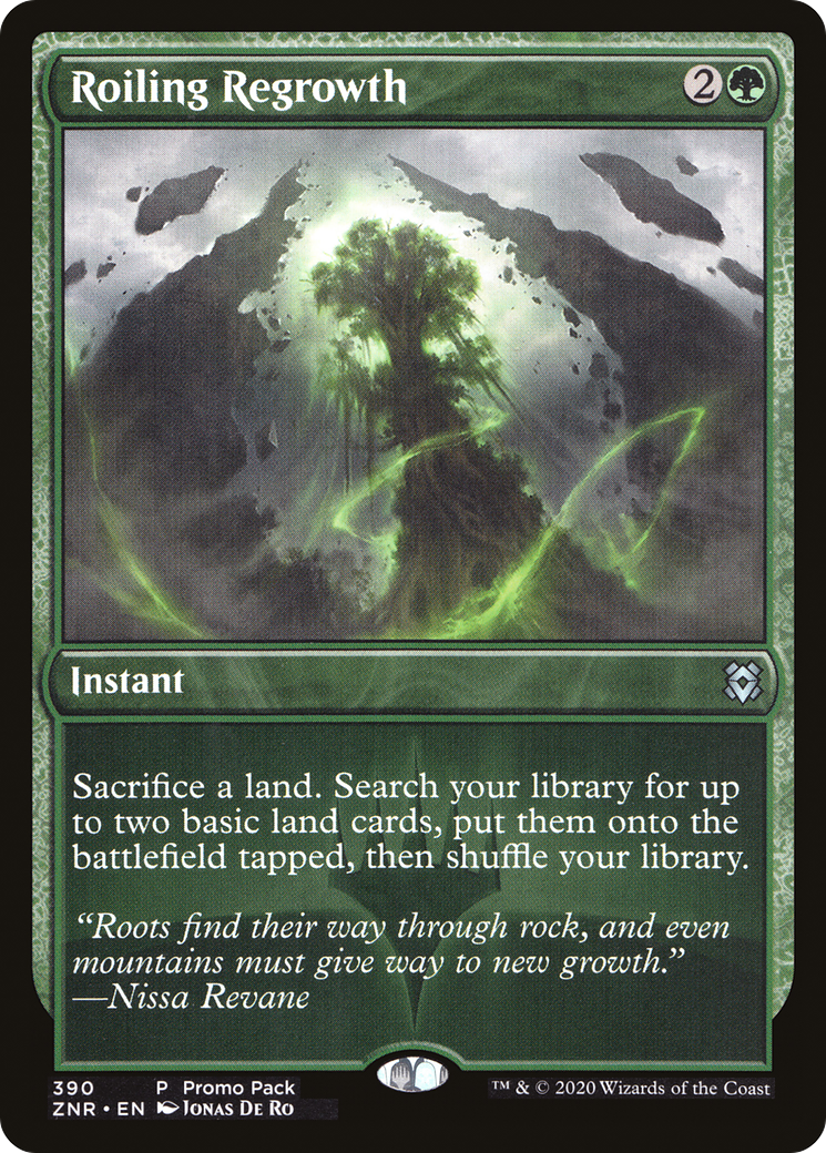 Roiling Regrowth (390) (Promo Pack) - Foil