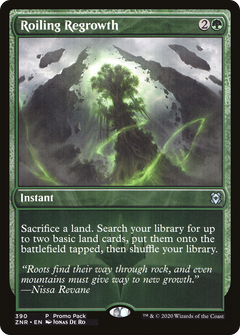 Roiling Regrowth (390) (Promo Pack) - Foil