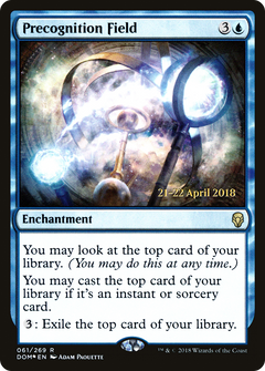 Precognition Field (061) (Prerelease) - Foil