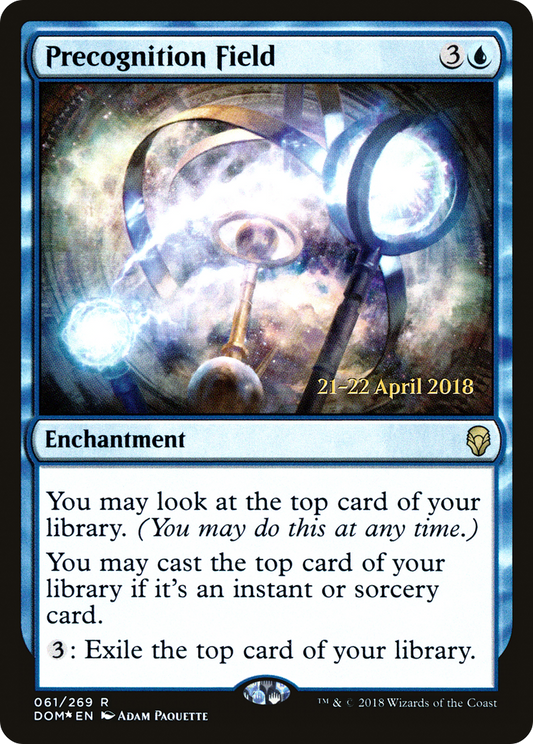 Precognition Field (061) (Prerelease) - Foil