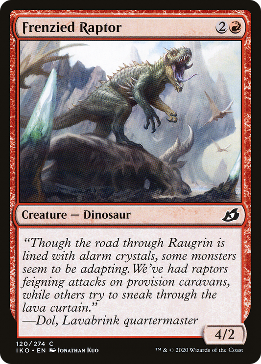 Frenzied Raptor - Foil