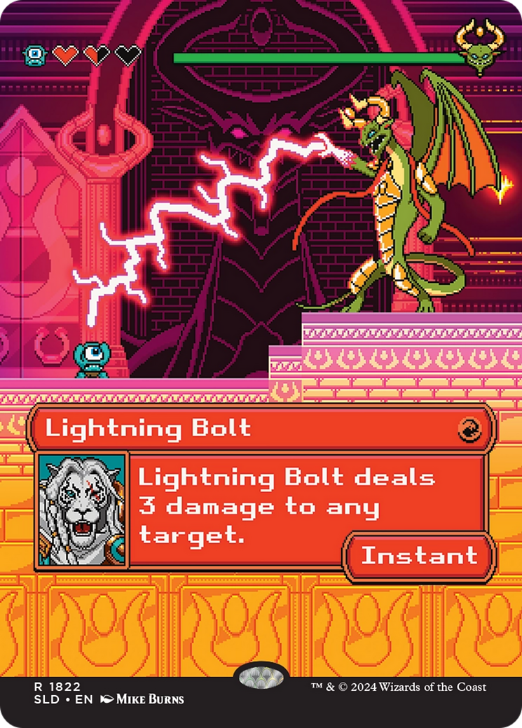 Lightning Bolt (1822) (Showcase) - Foil
