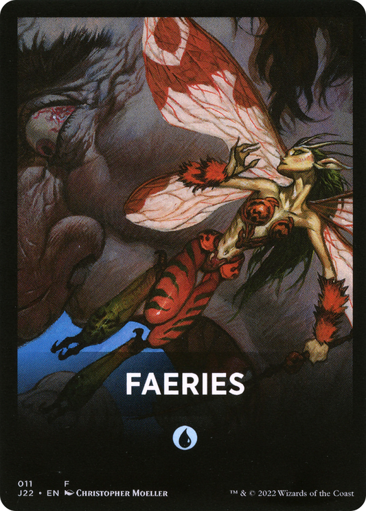 Faeries Theme Card