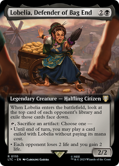 Lobelia, Defender of Bag End (0110) (Extended Art)