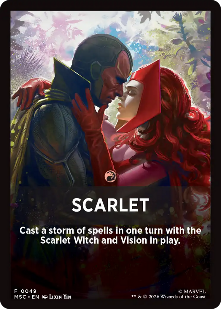 Scarlet (0049) (Theme Card) (FMSC)