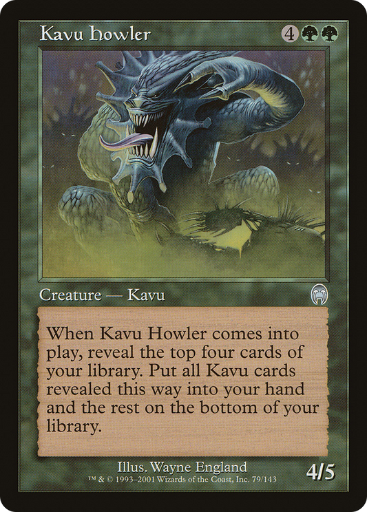 Kavu Howler - Foil