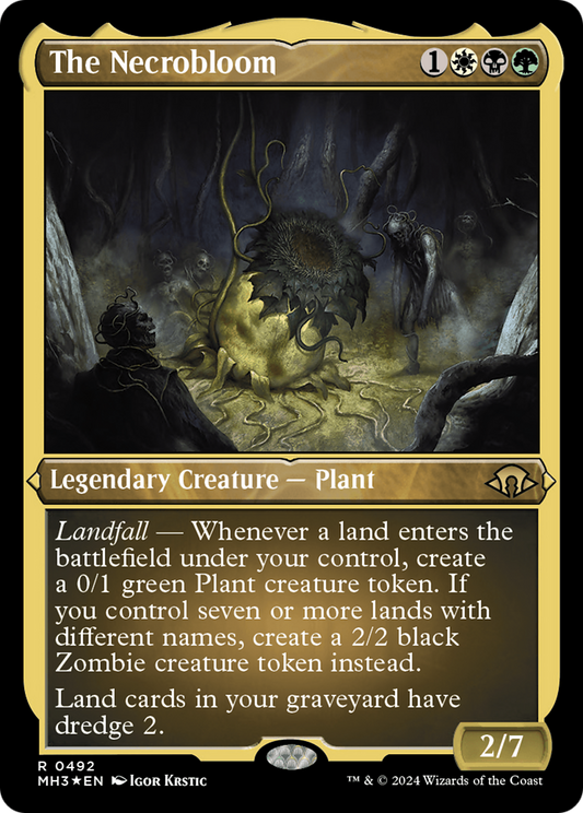 The Necrobloom (0492) - Foil Etched