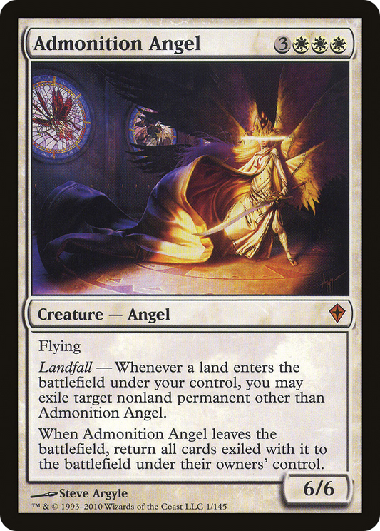 Admonition Angel - Foil
