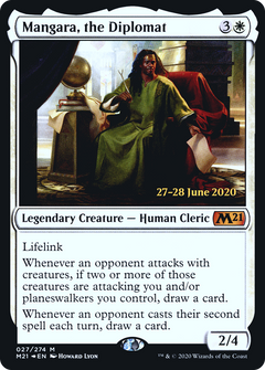 Mangara, the Diplomat (027) (Prerelease) - Foil